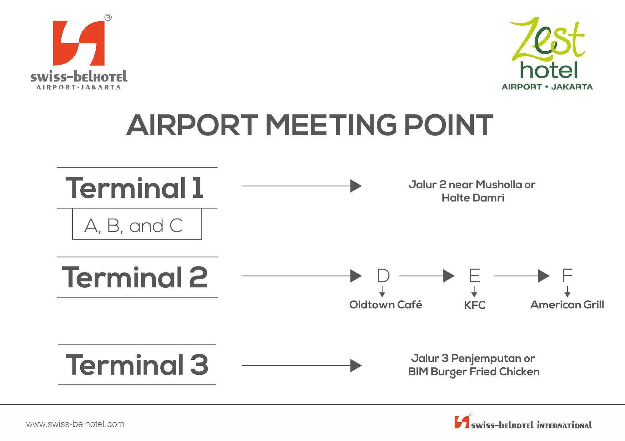 Zest Airport Jakarta By Swiss-Belhotel International Tangerang Exterior foto